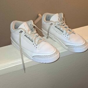 Jordan White High-Top Sneakers
